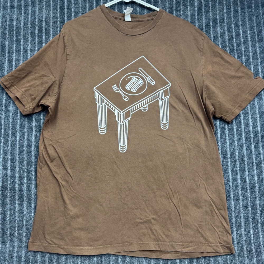 Lane Seven Pink Floyd Animals T-Shirt 2XL Brown Graphic Distressed (2299)